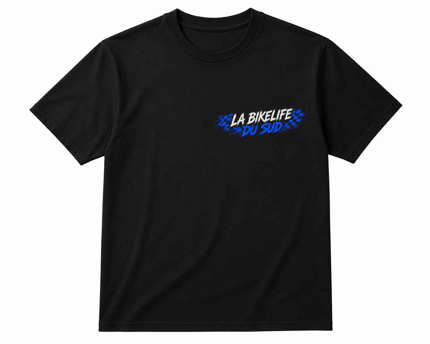 Marseille en R1 - T-shirt Noir - La Bikelife du Sud