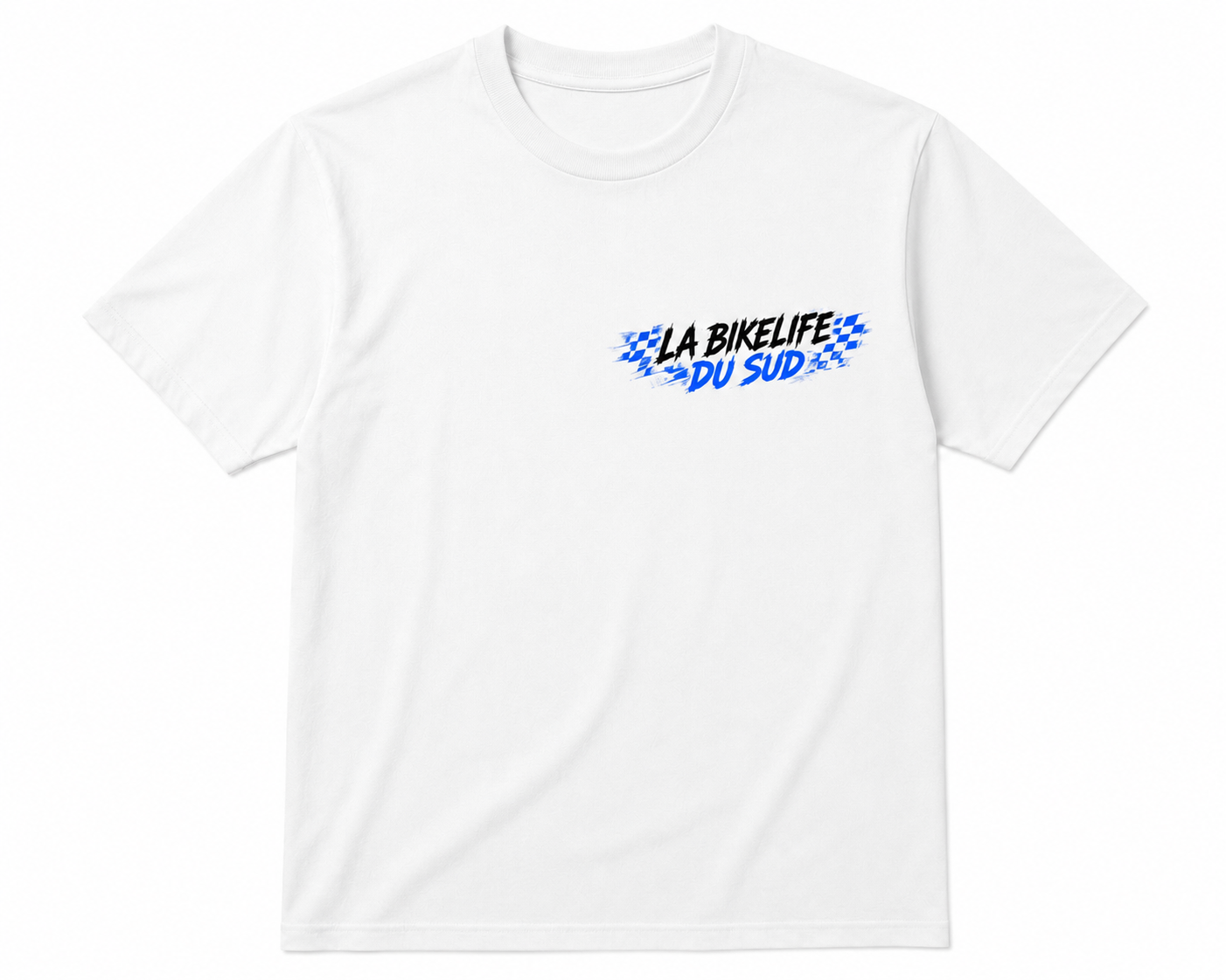 Marseille en R1 - T-shirt Blanc - La Bikelife du Sud